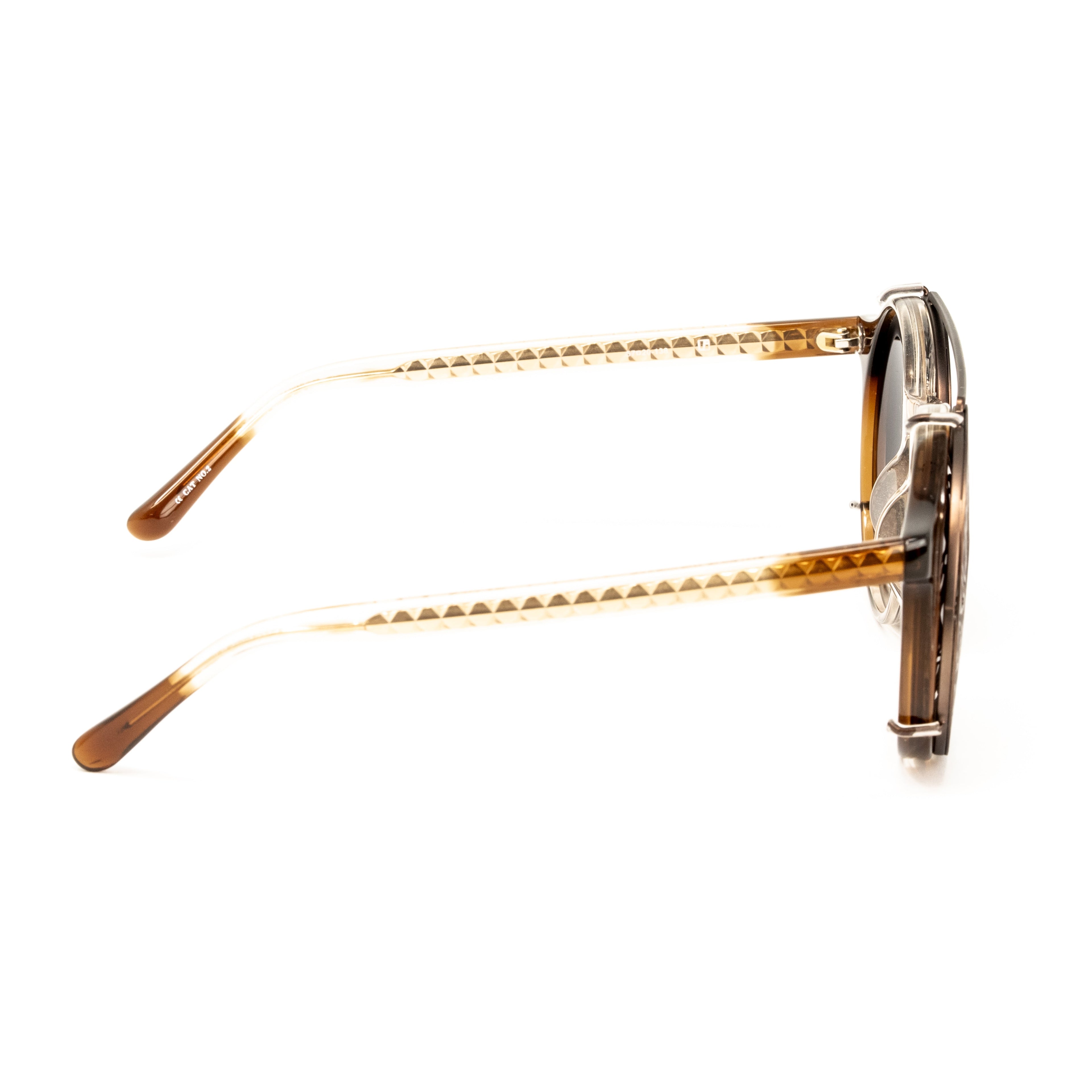 Matthew Williamson x Linda Farrow Caramel Sunglasses