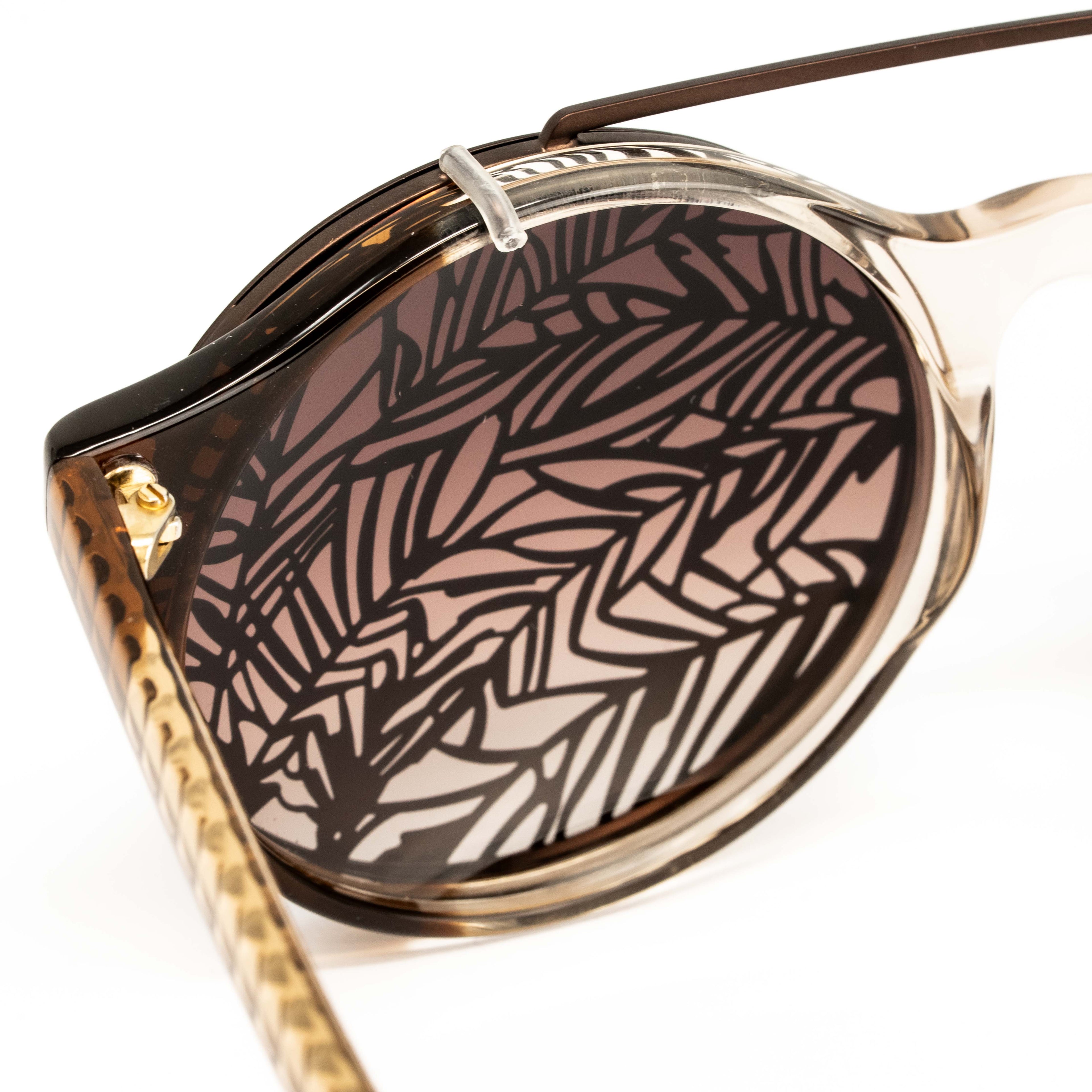 Matthew Williamson x Linda Farrow Caramel Sunglasses