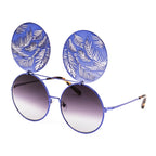 Matthew Williamson x Linda Farrow Cobalt Sunglasses