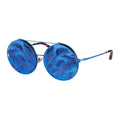 Matthew Williamson x Linda Farrow Blue Sunglasses