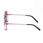 Matthew Williamson x Linda Farrow Purple Flip-up Sunglasses