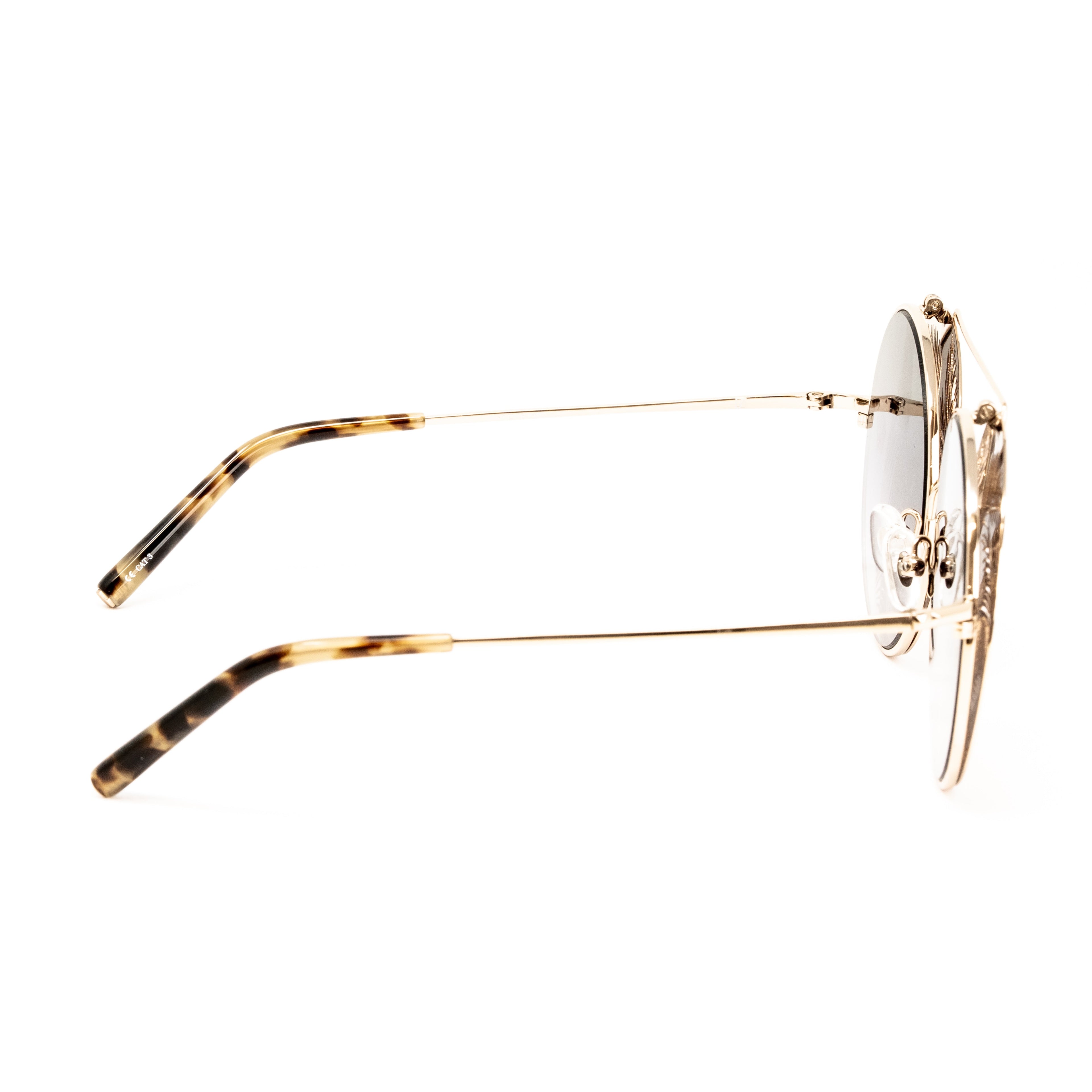 Matthew Williamson x Linda Farrow Gold Sunglasses