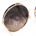 Matthew Williamson x Linda Farrow Gold Sunglasses