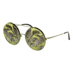 Matthew Williamson x Linda Farrow Green Sunglasses