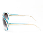 Matthew Williamson x Linda Farrow Blue Sunglasses