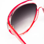 Matthew Williamson x Linda Farrow Red Sunglasses