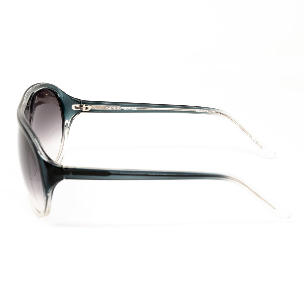 Matthew Williamson x Linda Farrow Green Sunglasses