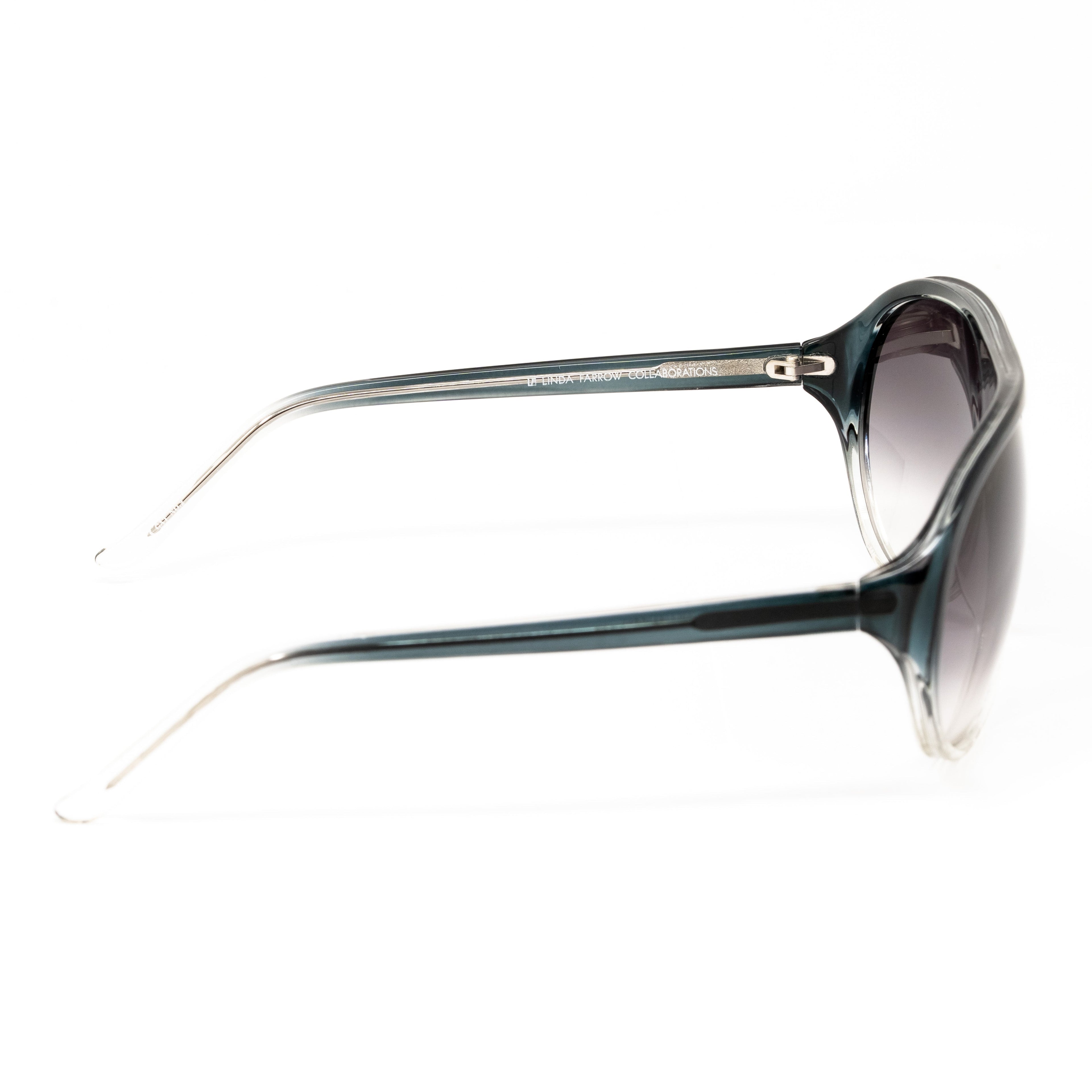Matthew Williamson x Linda Farrow Green Sunglasses