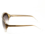 Matthew Williamson x Linda Farrow Brown Sunglasses