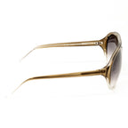 Matthew Williamson x Linda Farrow Brown Sunglasses