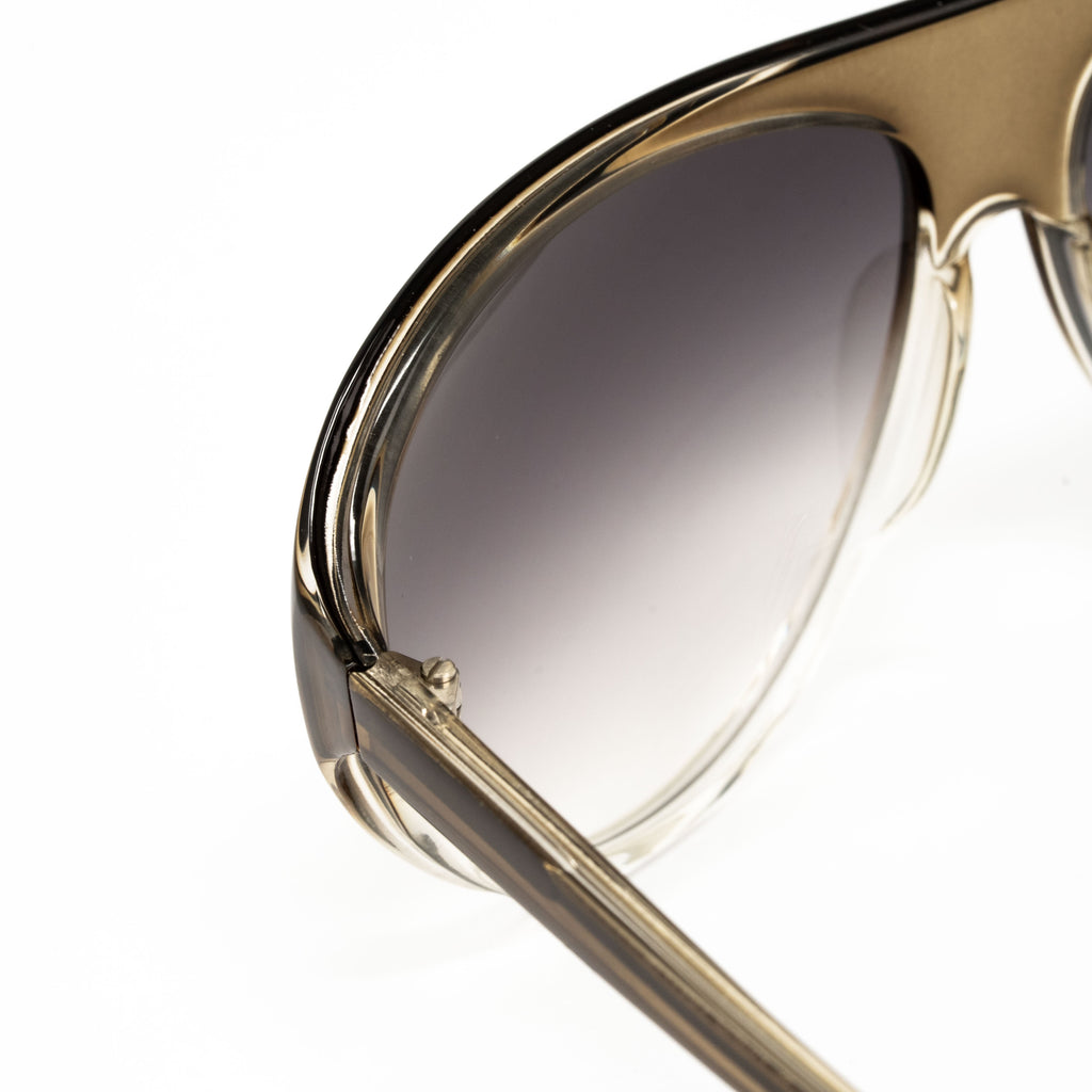 Matthew Williamson x Linda Farrow Brown Sunglasses