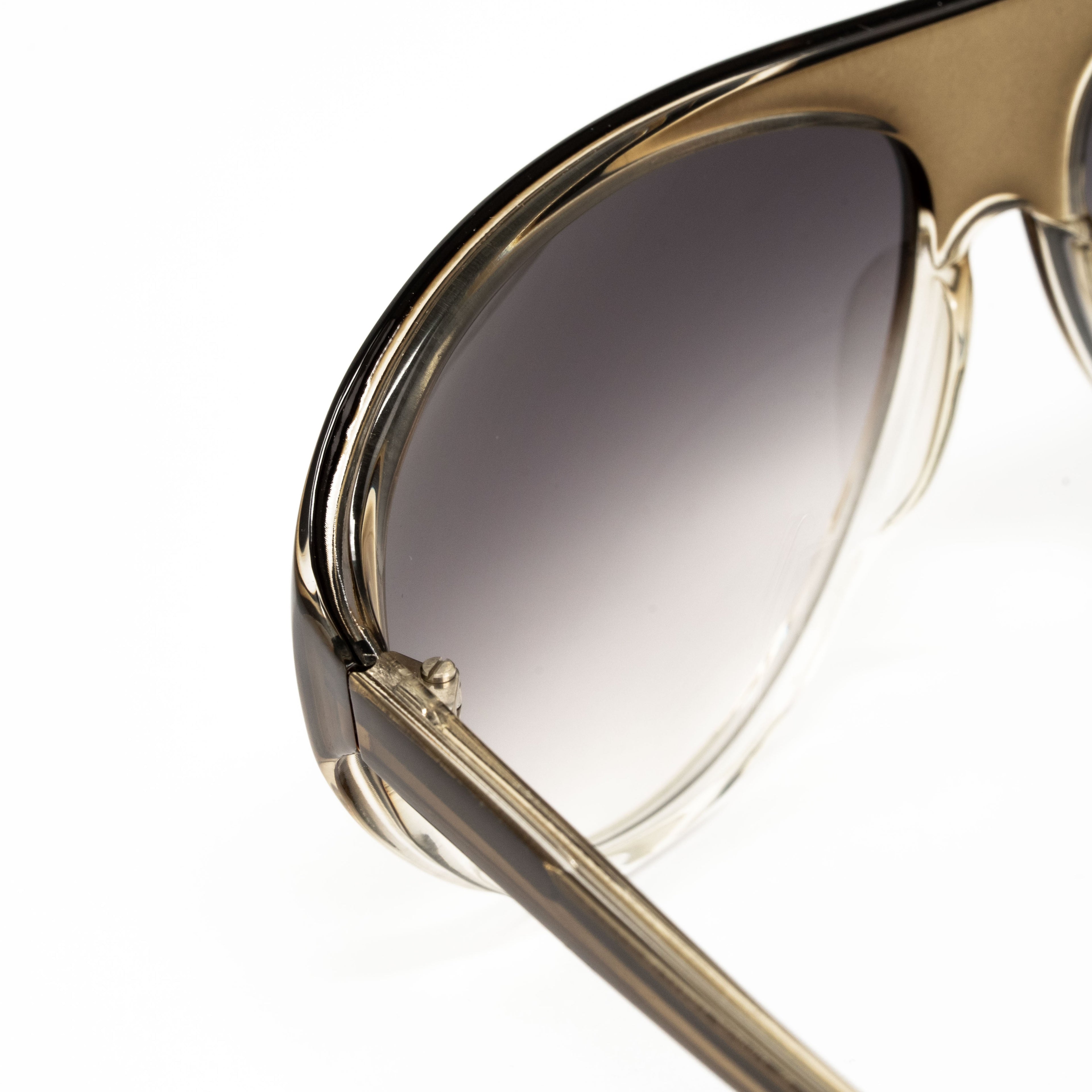Matthew Williamson x Linda Farrow Brown Sunglasses