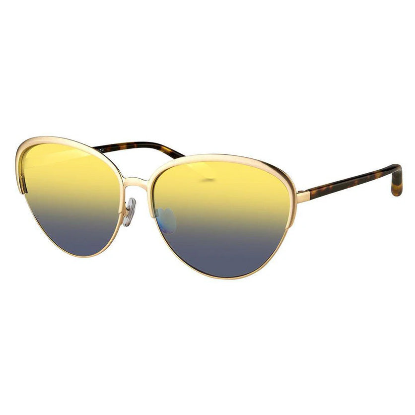 Matthew Williamson x Linda Farrow Gold Sunglasses