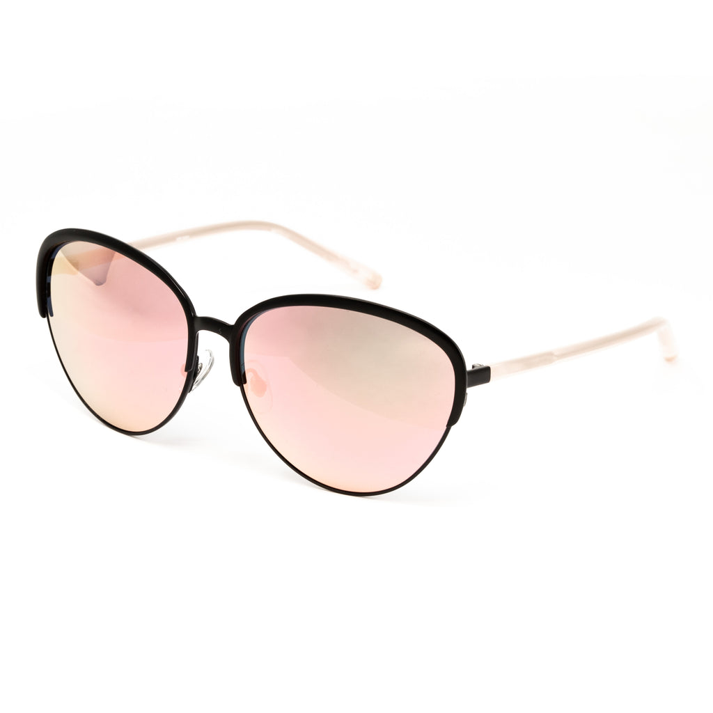 Matthew Williamson x Linda Farrow Black and Clear Sunglasses