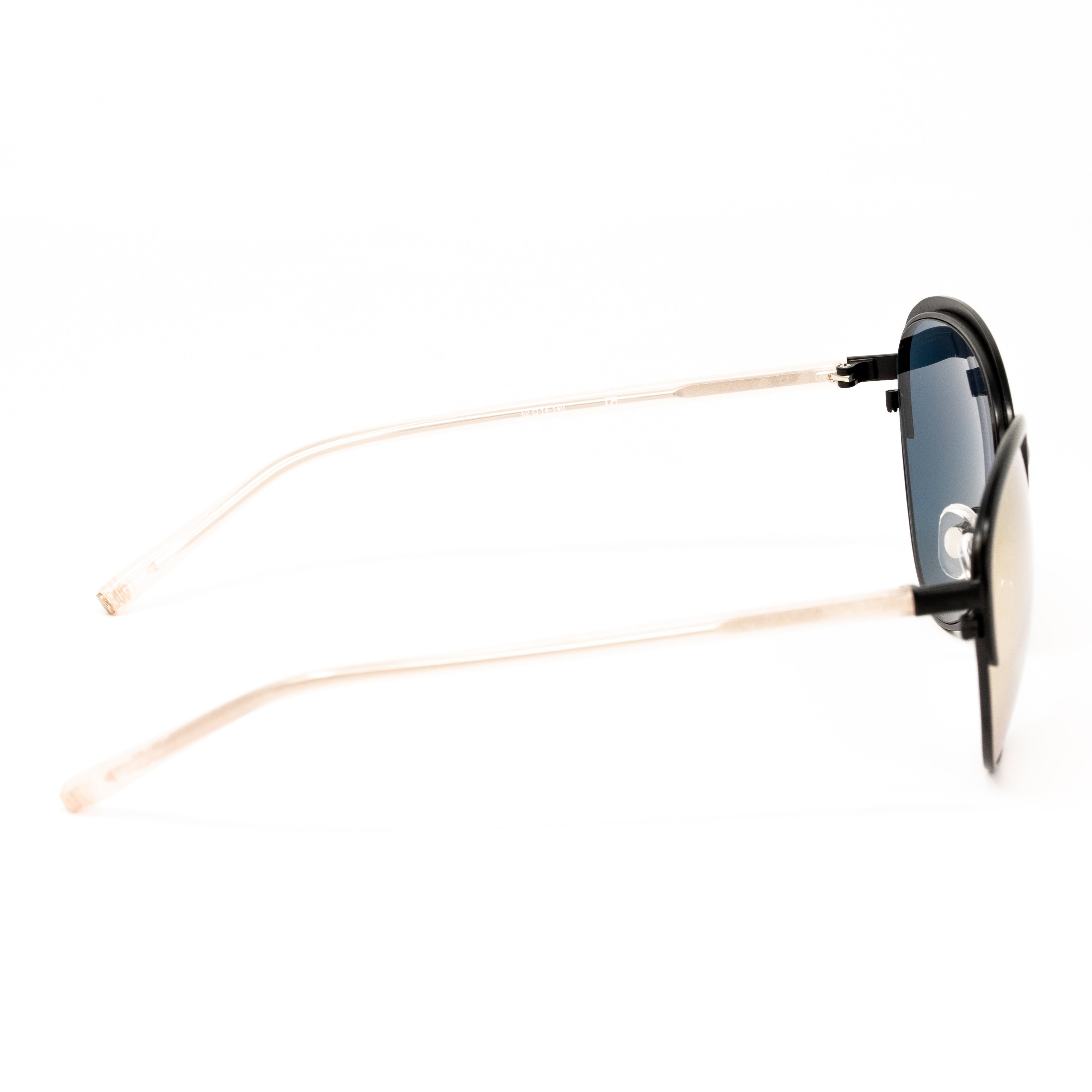 Matthew Williamson x Linda Farrow Black and Clear Sunglasses