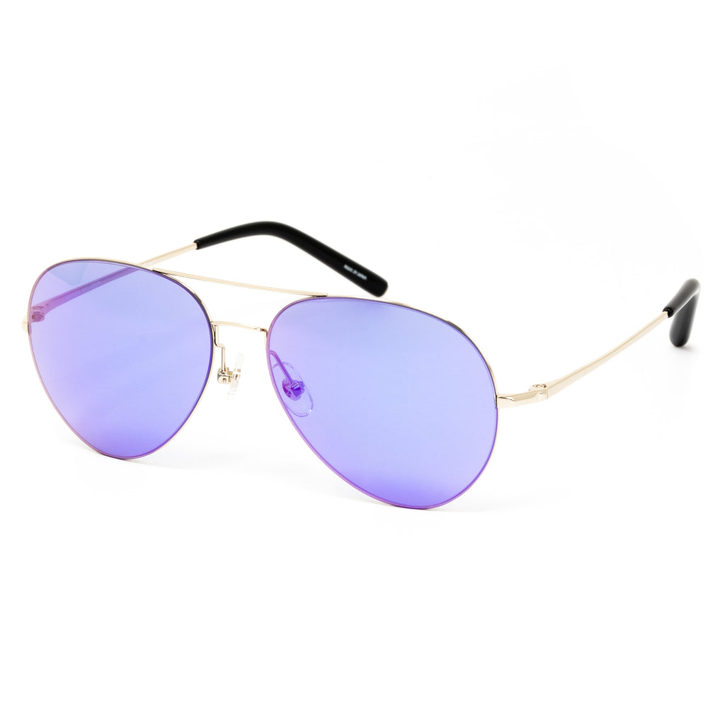 Matthew Williamson x Linda Farrow Purple Sunglasses