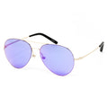 Matthew Williamson x Linda Farrow Purple Sunglasses