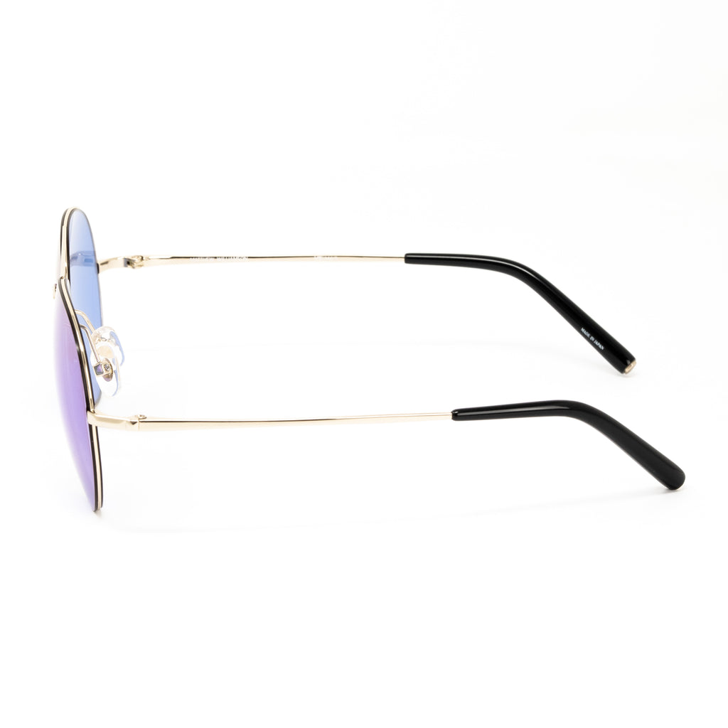 Matthew Williamson x Linda Farrow Purple Sunglasses