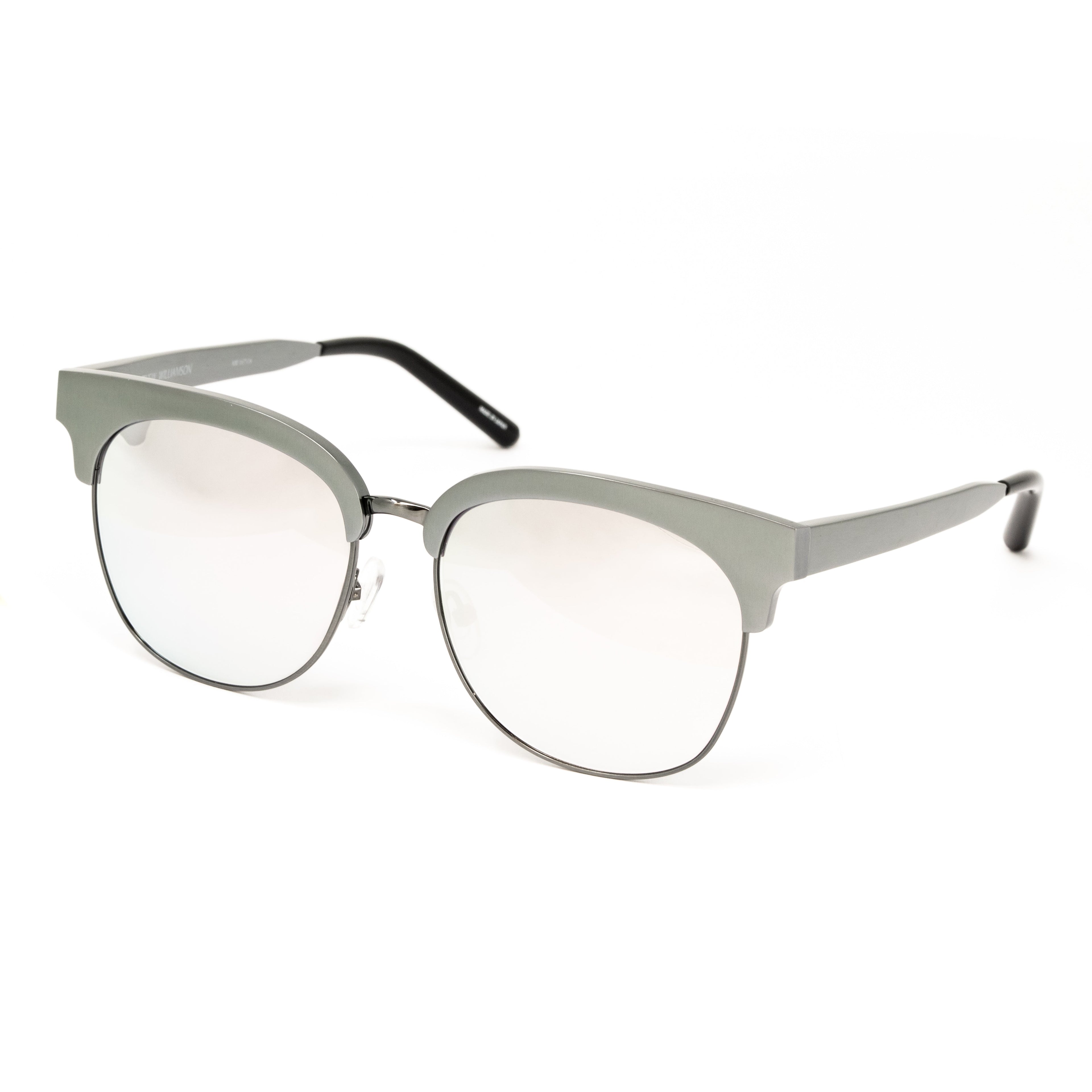 Matthew Williamson x Linda Farrow Grey Sunglasses