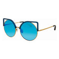 Matthew Williamson x Linda Farrow Blue Sunglasses