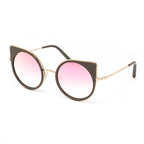 Matthew Williamson x Linda Farrow Brown Sunglasses