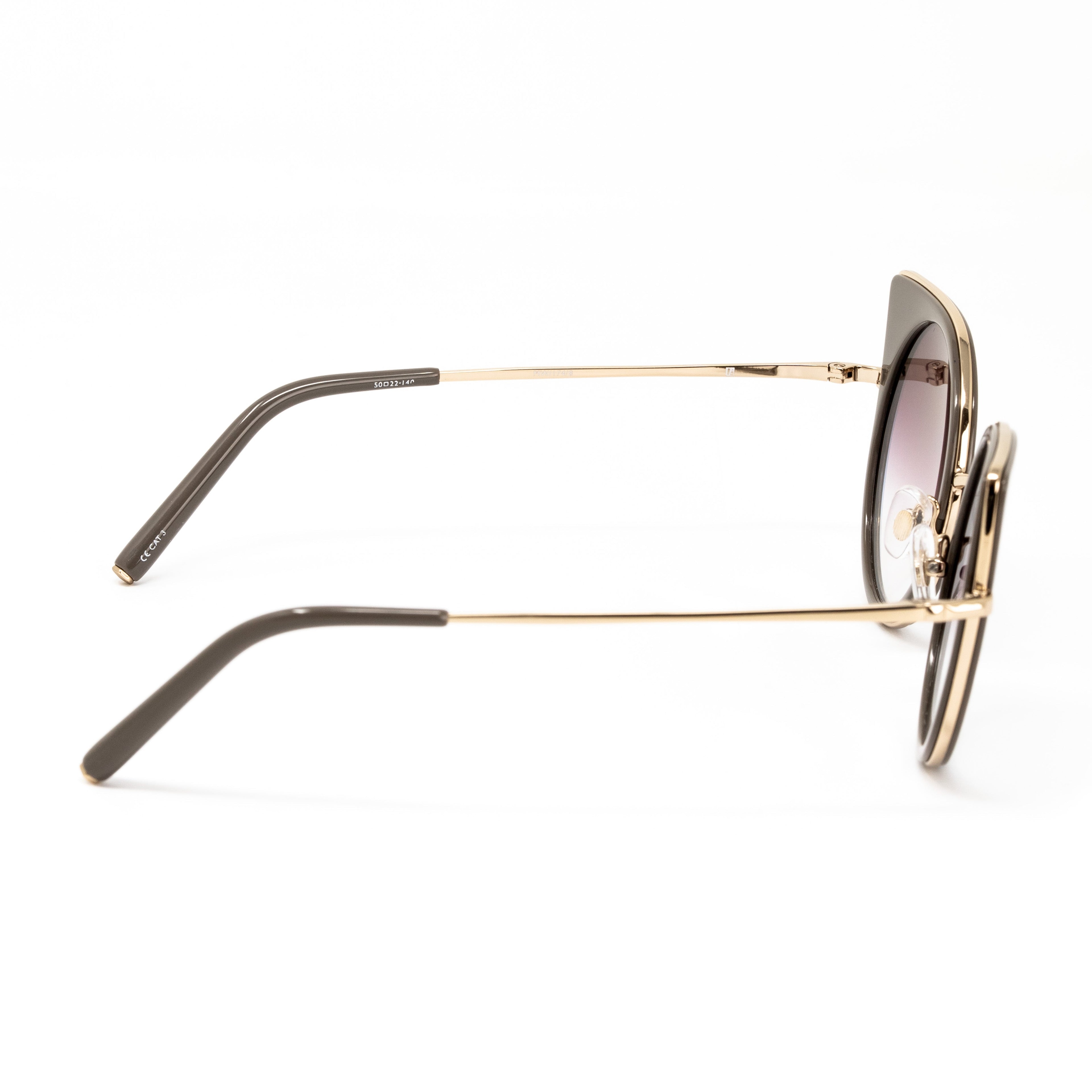Matthew Williamson x Linda Farrow Brown Sunglasses