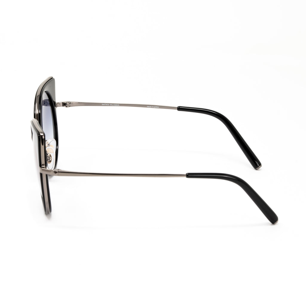 Matthew Williamson x Linda Farrow Black Sunglasses