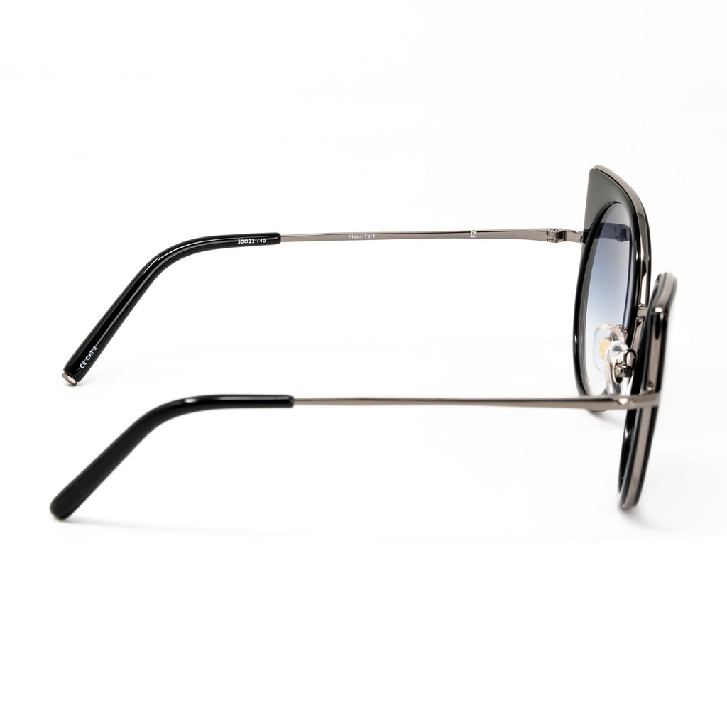 Matthew Williamson x Linda Farrow Black Sunglasses