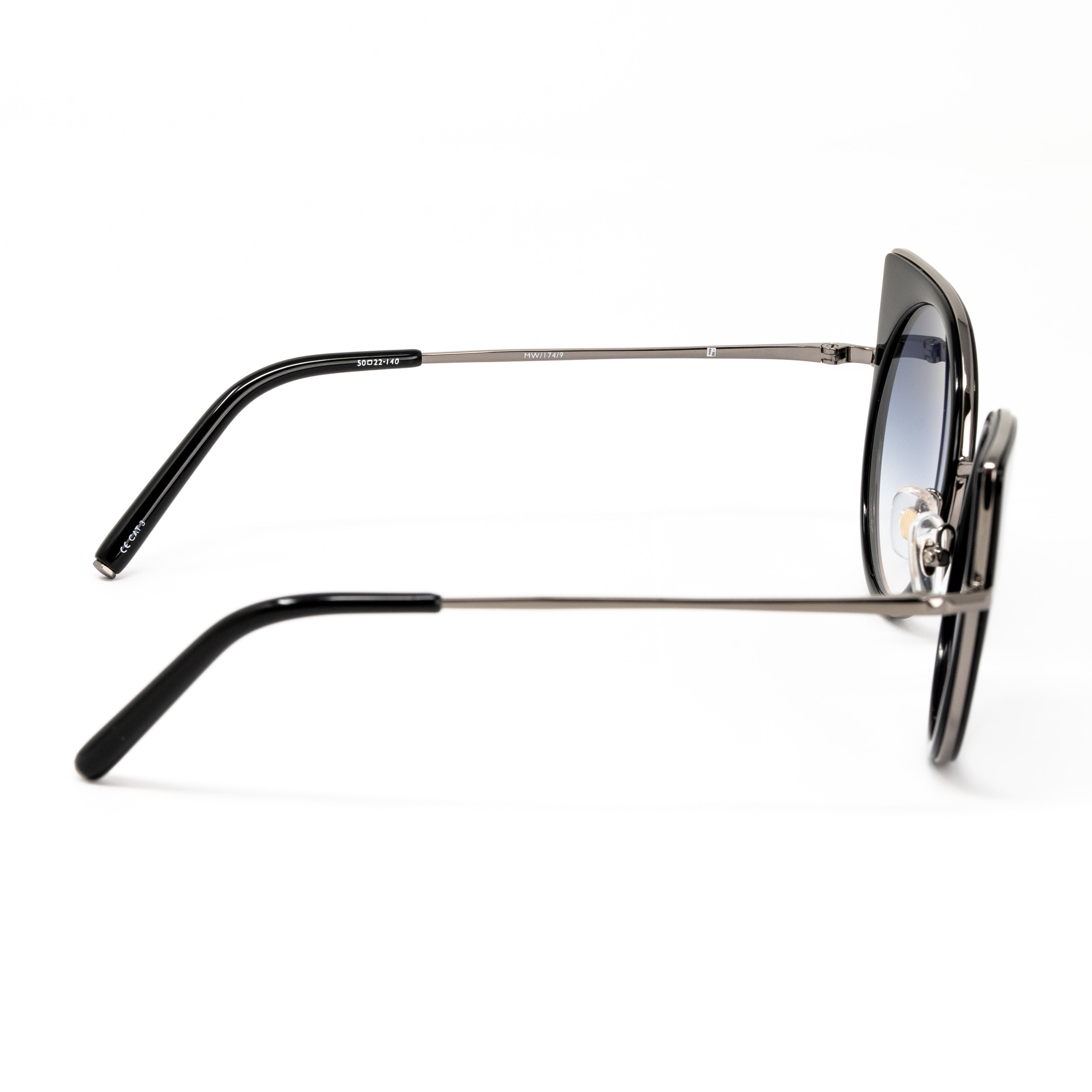Matthew Williamson x Linda Farrow Black Sunglasses