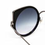 Matthew Williamson x Linda Farrow Black Sunglasses