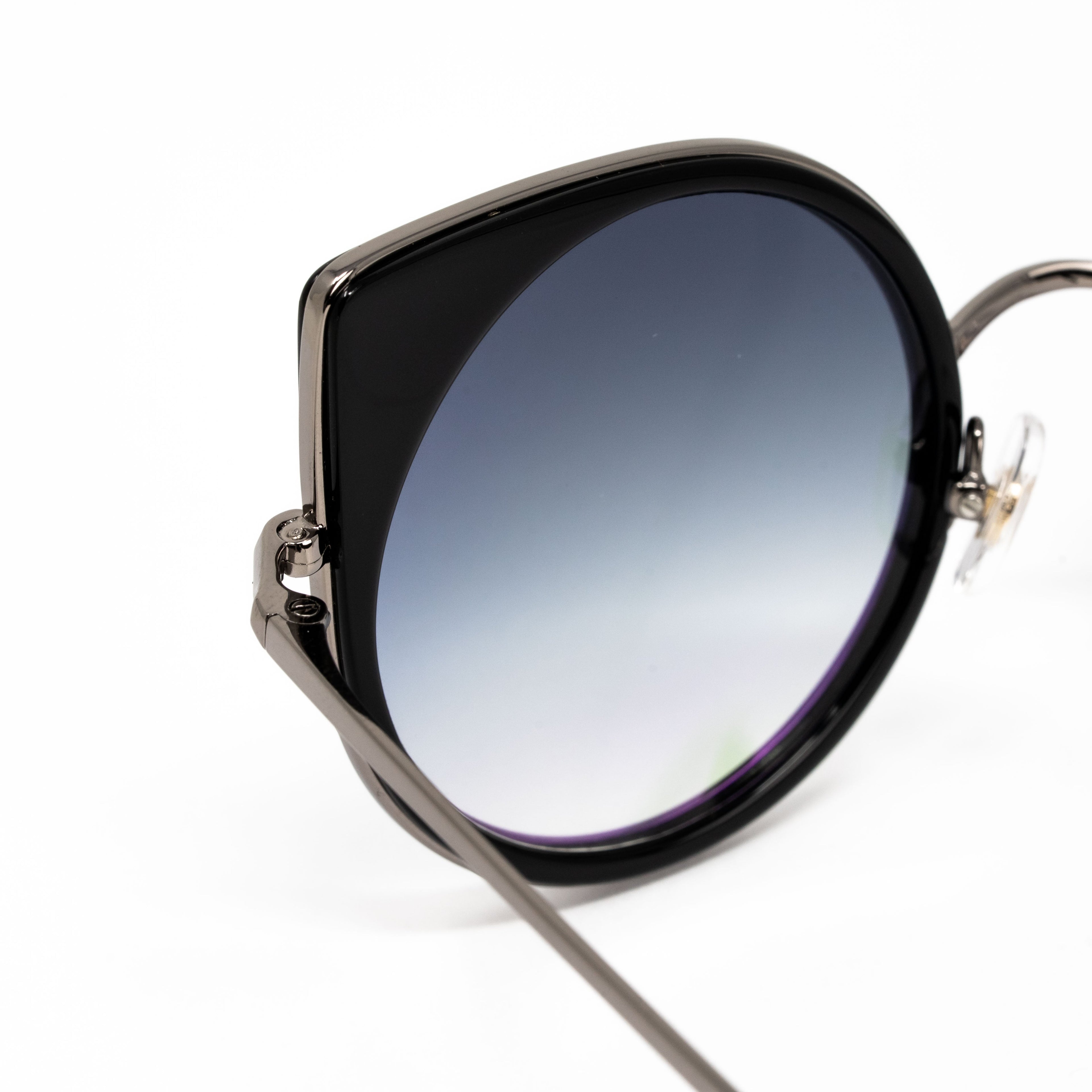 Matthew Williamson x Linda Farrow Black Sunglasses