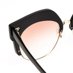 Matthew Williamson x Linda Farrow Black/Glitter Sunglasses
