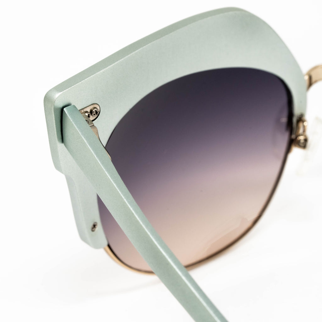 Matthew Williamson x Linda Farrow Mint Green Sunglasses