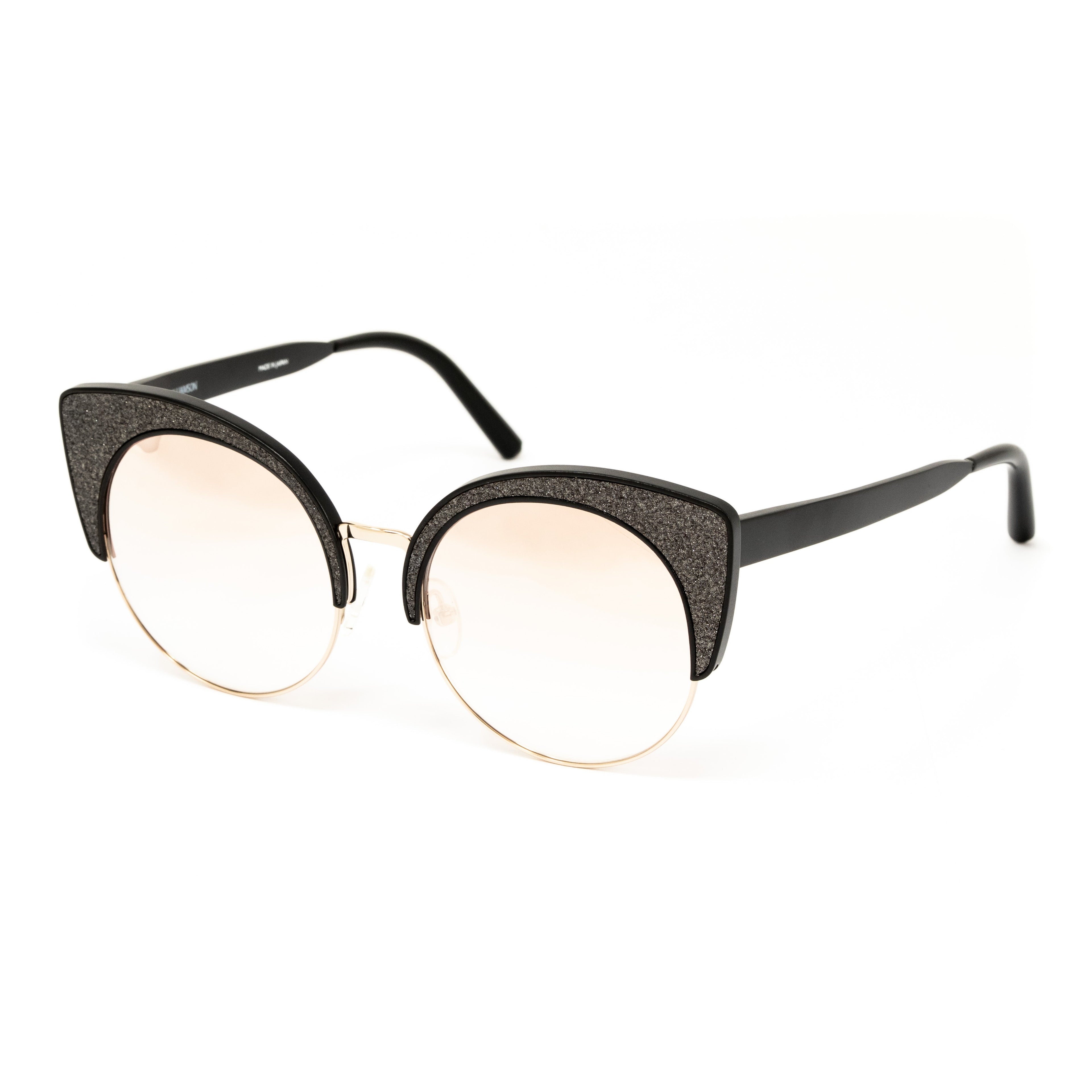 Matthew Williamson x Linda Farrow Black Sunglasses