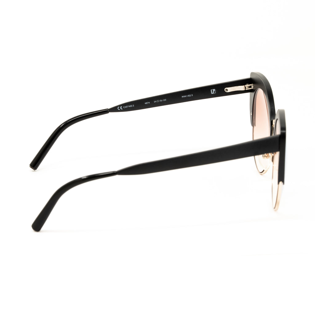 Matthew Williamson x Linda Farrow Black Sunglasses