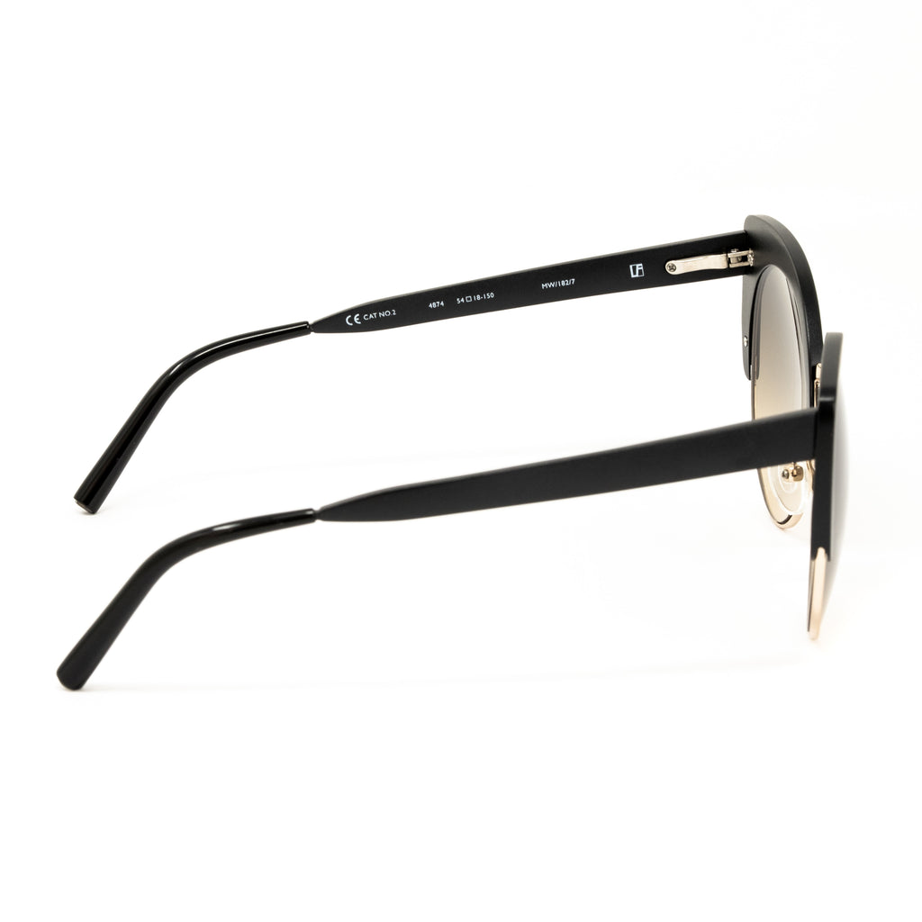 Matthew Williamson x Linda Farrow Black Sunglasses