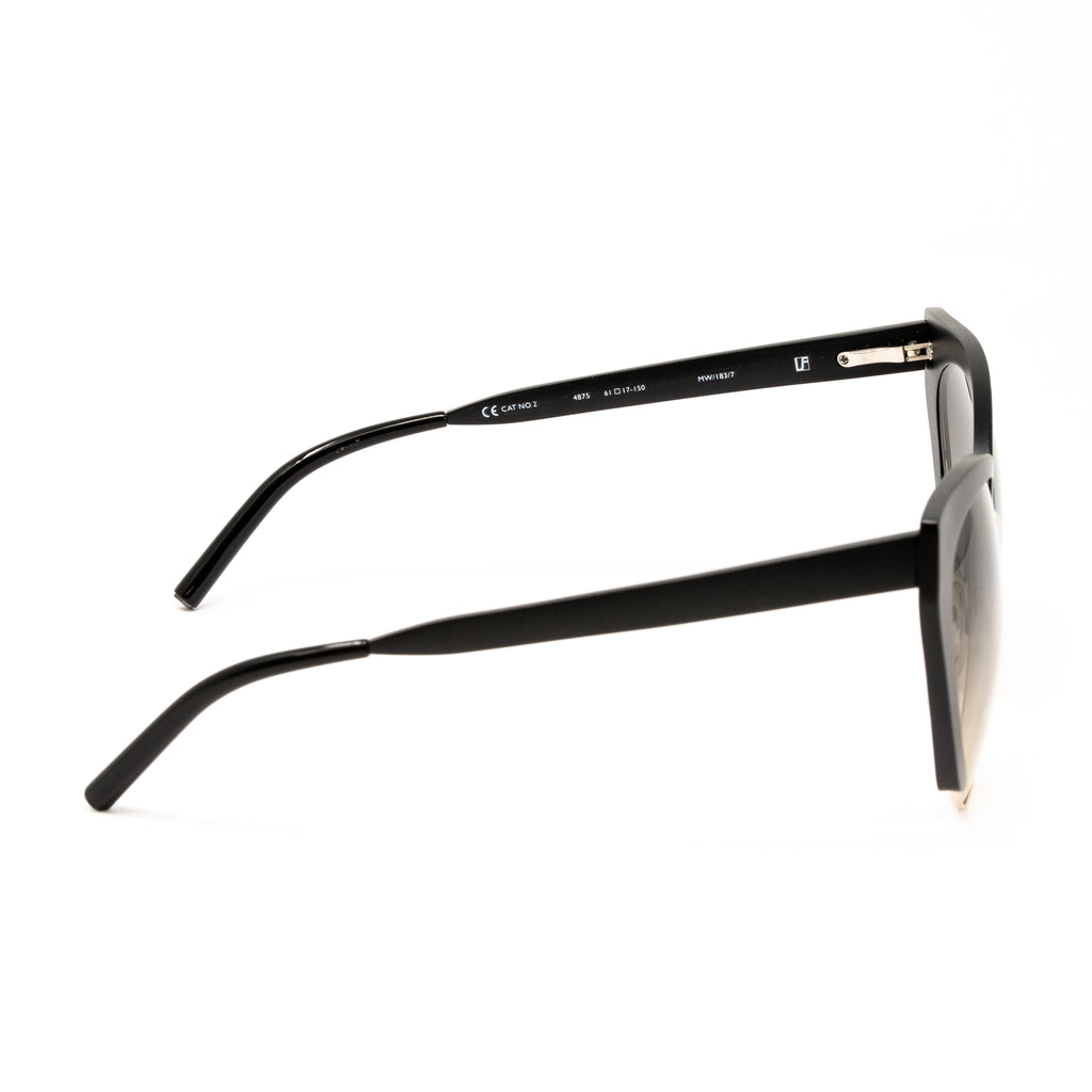 Matthew Williamson x Linda Farrow Black Sunglasses