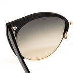 Matthew Williamson x Linda Farrow Black Sunglasses