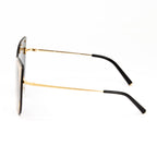 Matthew Williamson x Linda Farrow Gold Cat-eye Sunglasses