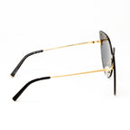 Matthew Williamson x Linda Farrow Gold Cat-eye Sunglasses