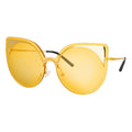 Matthew Williamson x Linda Farrow Yellow Sunglasses