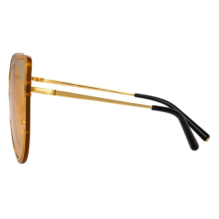 Matthew Williamson x Linda Farrow Yellow Sunglasses