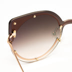 Matthew Williamson x Linda Farrow Pink Cat-eye Sunglasses