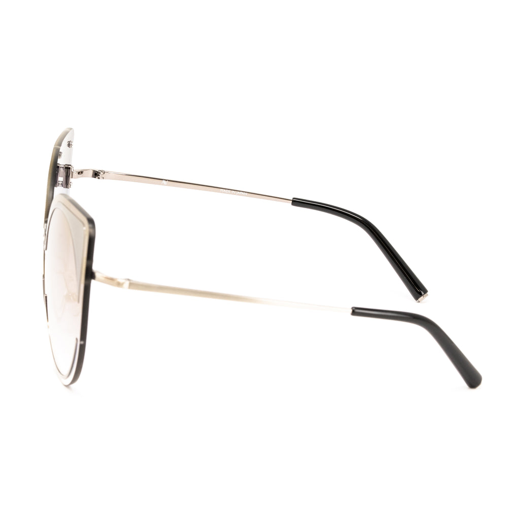 Matthew Williamson x Linda Farrow Purple Cat-eye Sunglasses