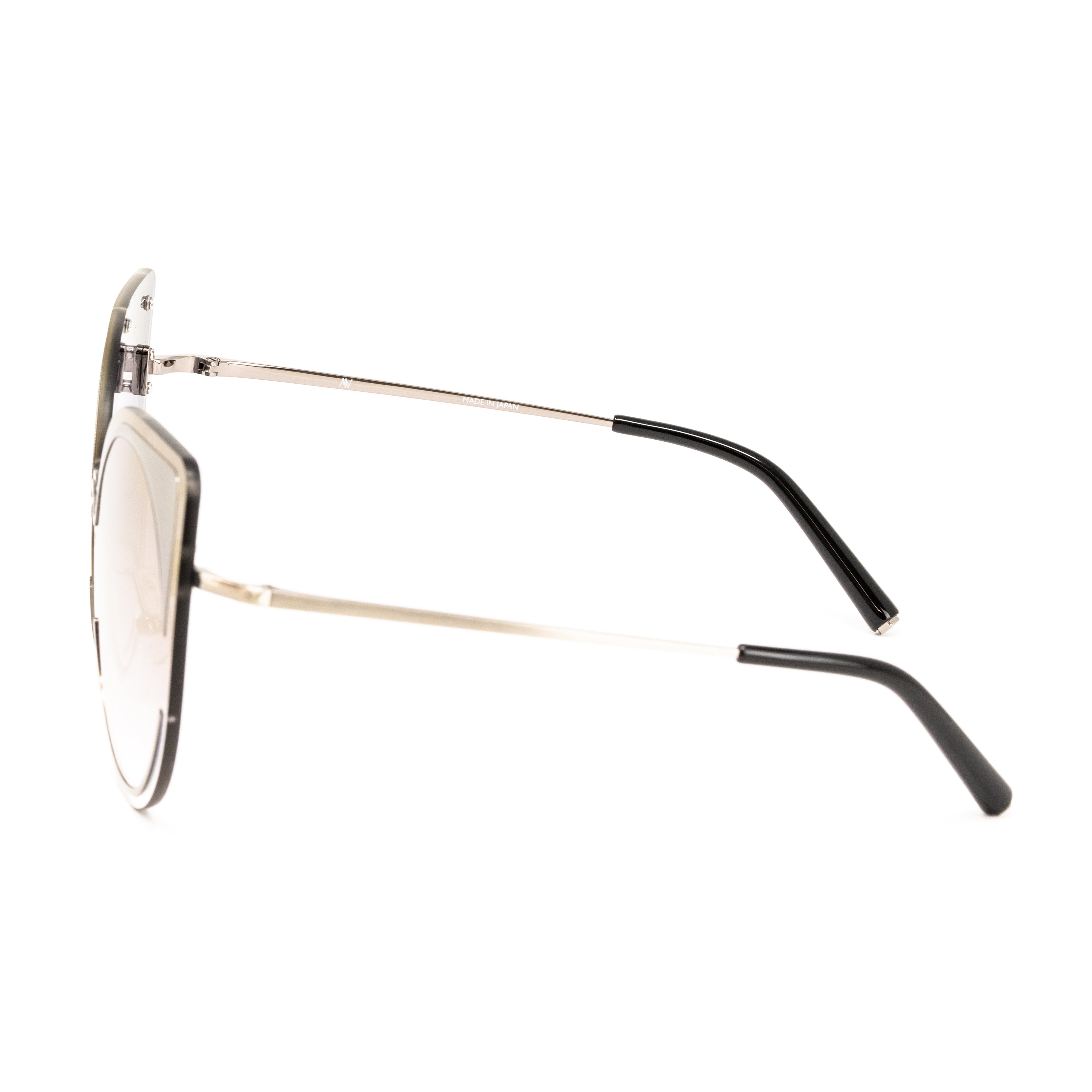 Matthew Williamson x Linda Farrow Purple Cat-eye Sunglasses