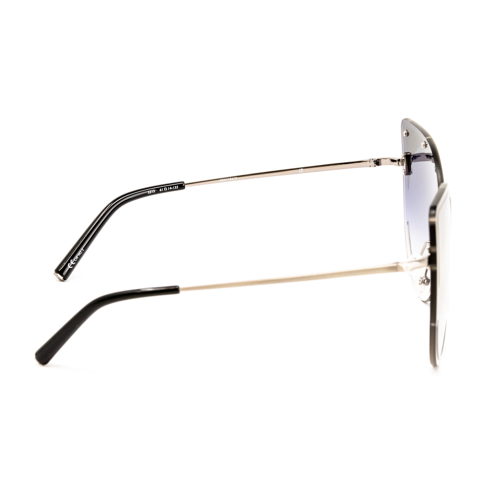 Matthew Williamson x Linda Farrow Purple Cat-eye Sunglasses