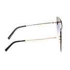 Matthew Williamson x Linda Farrow Purple Cat-eye Sunglasses
