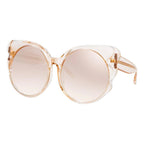 Matthew Williamson x Linda Farrow Pink Sunglasses