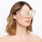 Matthew Williamson x Linda Farrow Pink Sunglasses