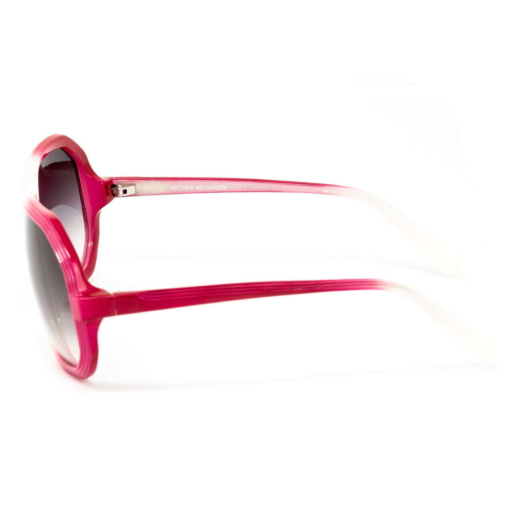 Matthew Williamson x Linda Farrow Pink Sunglasses